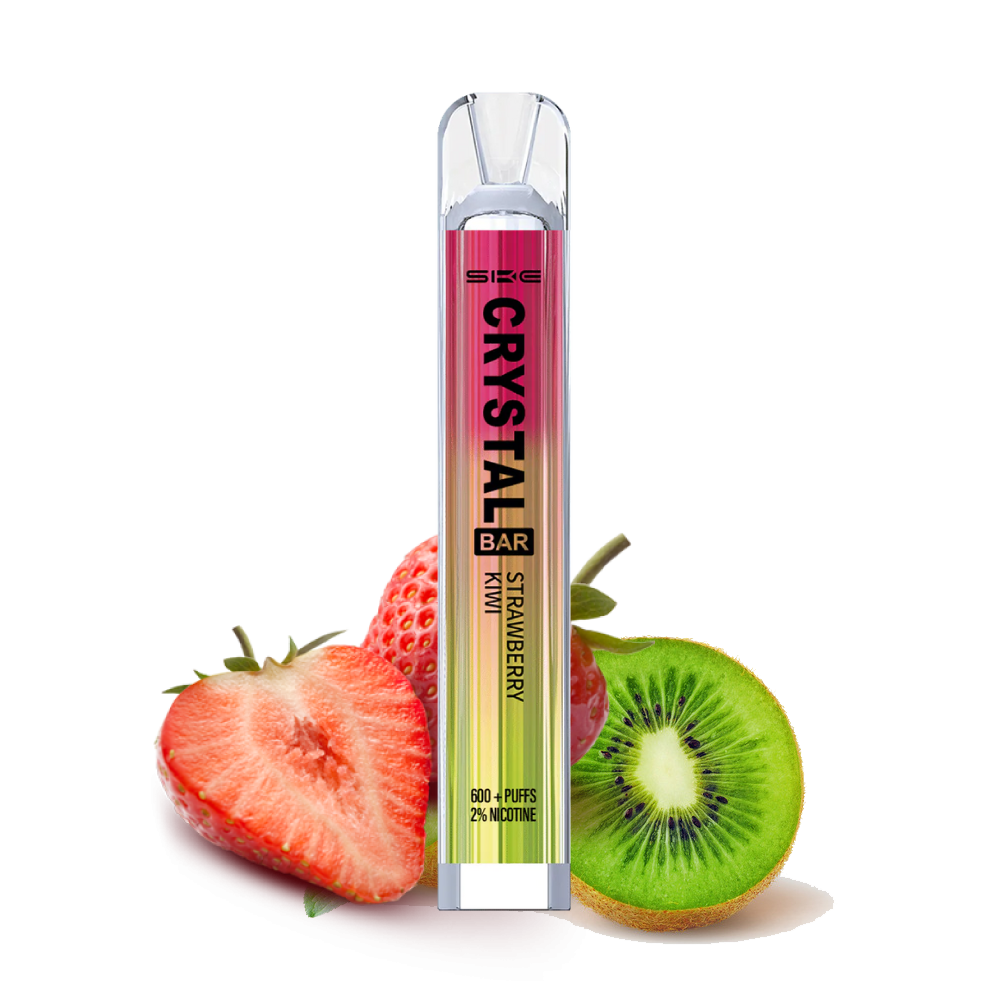 Ske Crystal Bar 600 Puff - Strawberry Kiwi