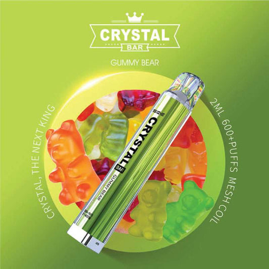Ske Crystal Bar 600 Puff - Gummy Bear (Fruit Gum)