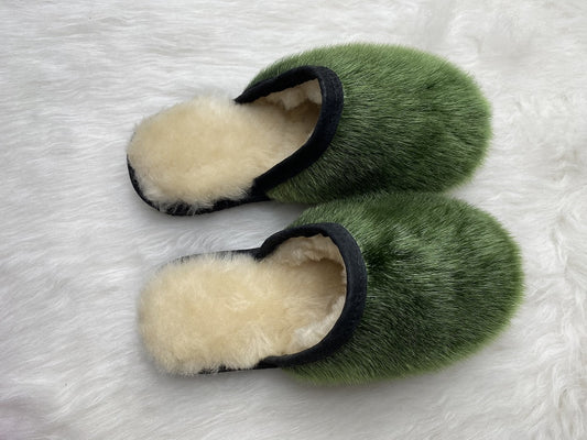 MLH design - Slippers Green 