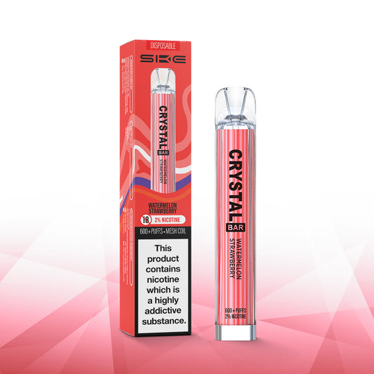 Ske Crystal Bar 600 Puff - Strawberry Watermelon