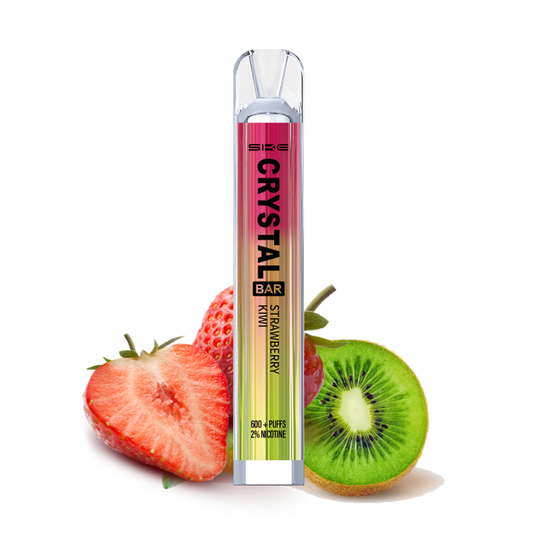 Ske Crystal Bar 600 Puff - Strawberry Kiwi